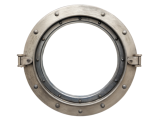 Boat ship porthole isolated on transparent or white background.png