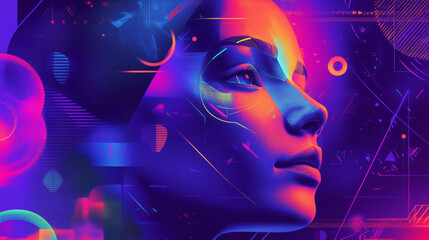 Cybernetic Vision – Futuristic AI