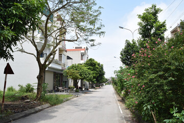 Fototapeta premium Cityscape of suburban Hải Dương City, Vietnam