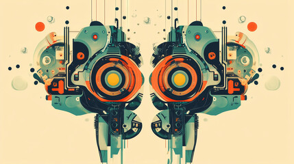 Symmetric Cybernetic Vision