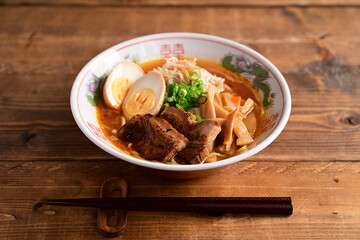 ピリ辛醤油ラーメン