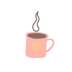 Autumn theme icon illustration