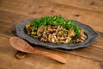 梅じゃこ焼き飯