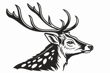 deer head silhouette