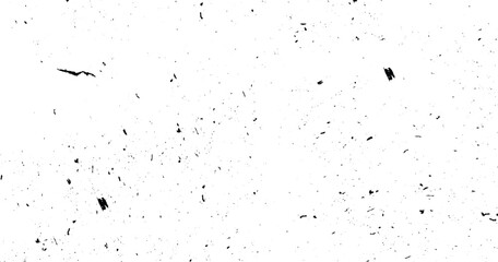 Grunge black and white pattern. Monochrome particles abstract texture. Dark design background surface. Gray printing element