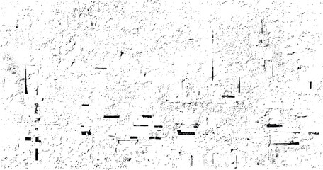 Obraz premium Background of black and white texture. Abstract monochrome pattern of spots, cracks, dots, chips.