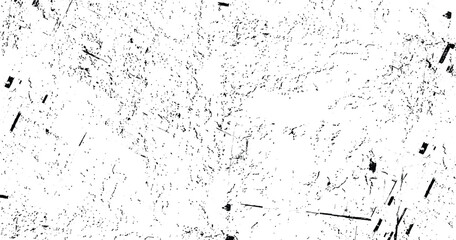 Rough black and white texture vector. Distressed overlay texture. Grunge background. Abstract textured effect. Vector Illustration. Black isolated on white background. EPS10