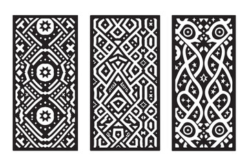 Geometric & Decorative Art Panel Bundle