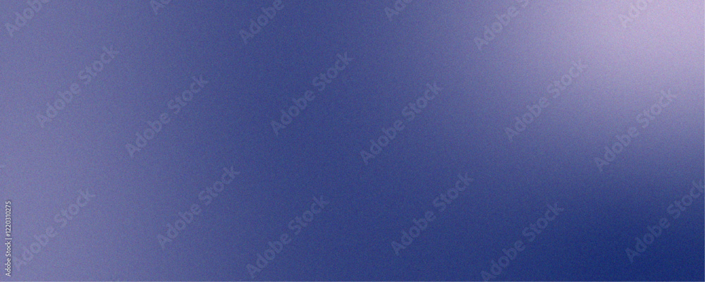 Poster Soft gradient backdrop with grain and noise. Pastel navy blue gradient foil shimmer Texture. Simple solid blue background with a subtle gradient. Navy blue copy space Background