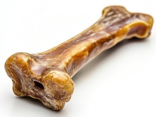 Fototapeta premium Dog Bone on White Surface