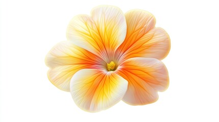 Obraz premium Stunning Close-up of a Delicate Orange and Yellow Flower