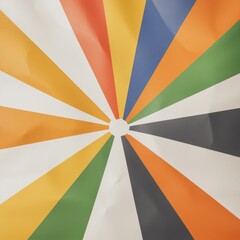 Retro Sunburst Background  Colorful Grunge Vintage Banner  Distressed Texture