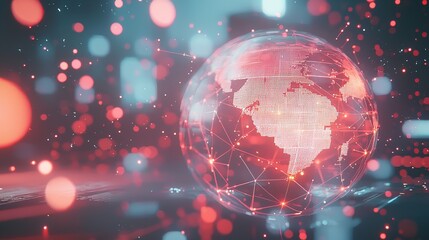 Global Business Structure of Network: Economic and Technological Growth
