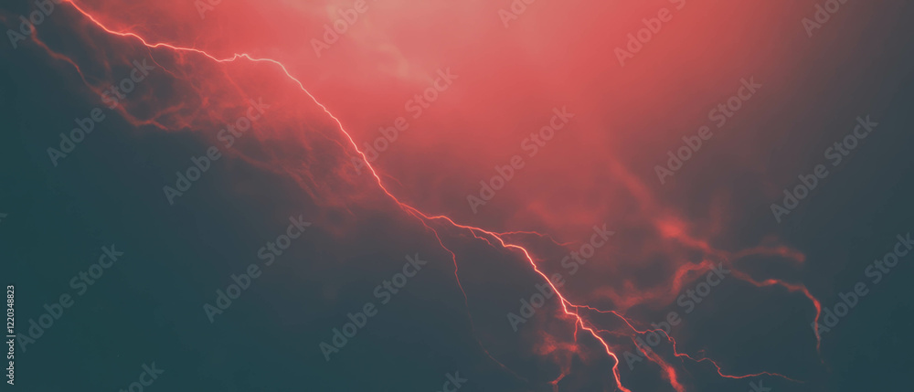 Aufkleber abstract visualization of light streaks creating dynamic patterns and unique shapes