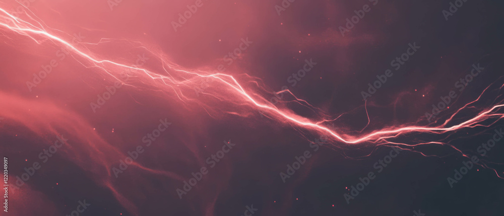 Poster abstract swirls of light and energy create a captivating atmosphere with dimensional travel themes