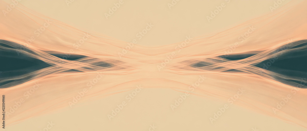Poster abstract background of wires depicting speed and movement in a limitless world