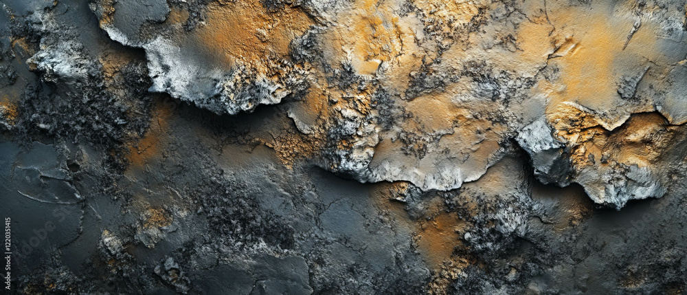Poster unique 3d abstract textures with visual depth and tactile surfaces for sensory experience