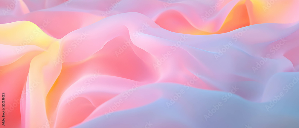 Poster vibrant abstract background of 3d smoke with tactile textures and visual depth