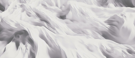 Obraz premium Exploring the tactile depth of abstract 3D smoke with diverse textures and flowing forms