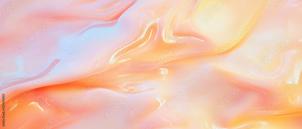 Poster dynamic abstract background showcases 3d smoke and flowing liquids with a calming effect