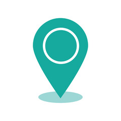 Location icon map pointer pin sign symbol vector illustration