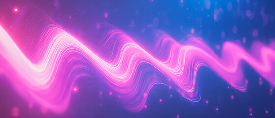 Obraz premium Exploring the interaction of sound waves with virtual forces in dynamic simulations