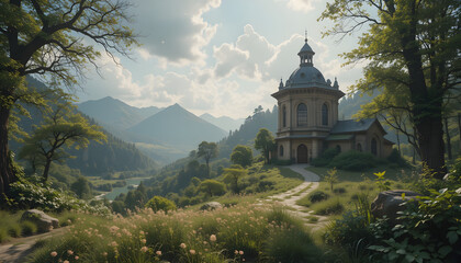 Fototapeta premium church of the holy trinity