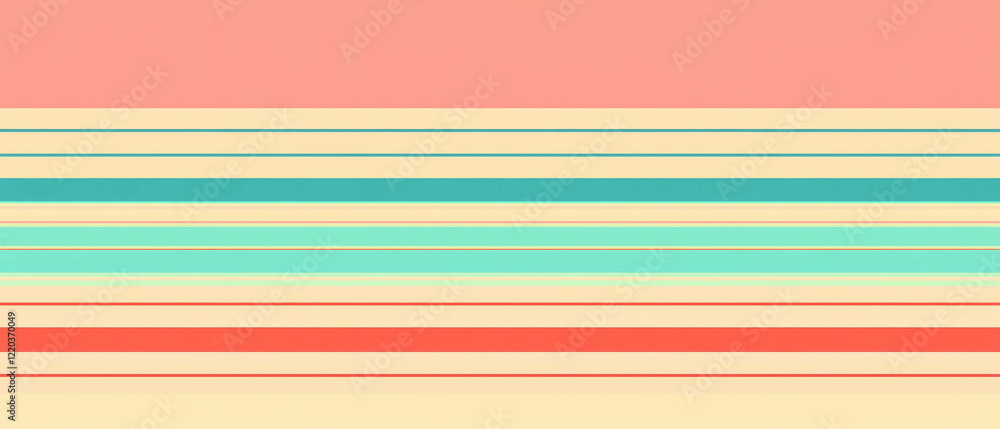 Poster vibrant gradient background with retro scanline effect creating a vintage digital atmosphere