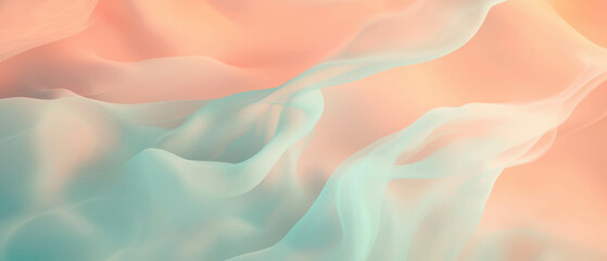 Fototapeta premium Gradient background with subtle smoke texture creating a mysterious and ethereal atmosphere