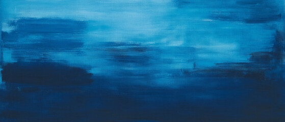 Fototapeta premium Gradient of blue shades creates an intricate and textured abstract background