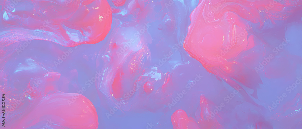 Poster exploration of vibrant abstract backgrounds for digital interaction and user interface design
