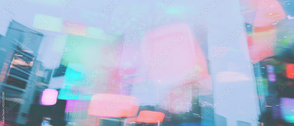 Aufkleber augmented reality interface concept blending virtual objects with urban landscape creativity