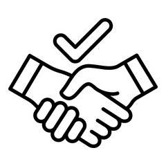 Obraz premium Trust Icon