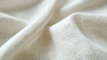 Detailed View of High-Quality Off-White Canvas with Even Weave, Perfect for Custom Artwork and Crafting Projects.