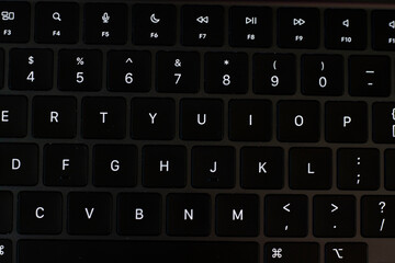 black keyboard
