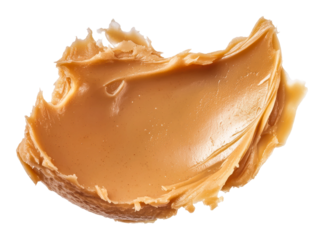 Creamy peanut butter spread out, cut out - stock png.