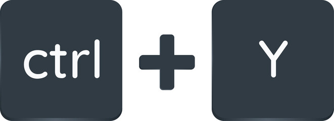 Fototapeta premium CTRL + Y