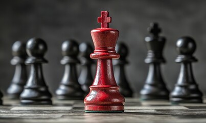 Strategic Human Resource Management Concept: Recruitment, Training, Conflict Resolution, and Organizational Culture with Business Professionals and Leadership Symbol, Generative AI