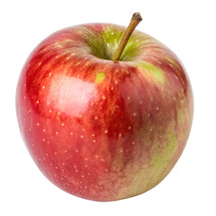 red apple isolated on white background