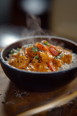 Delicious Chicken Dish with Rice