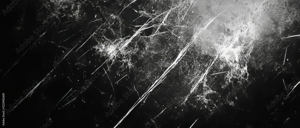 Poster abstract background with dust and scratches overlay creating a grunge texture