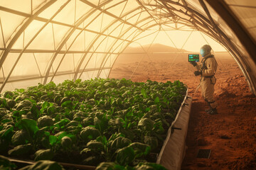 Farming on Mars: A New Frontier