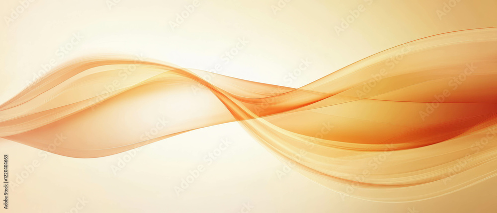 Poster gradient digital waves create a smooth and modern abstract background