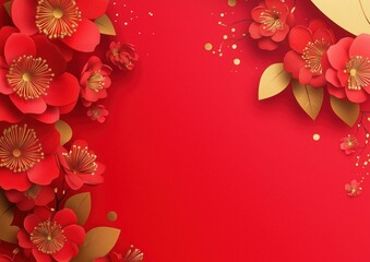 Traditional chinese festival celebration background backdrop