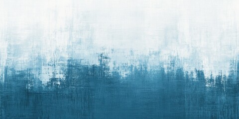 Abstract Blue Gradient Background with Brush Stroke Texture