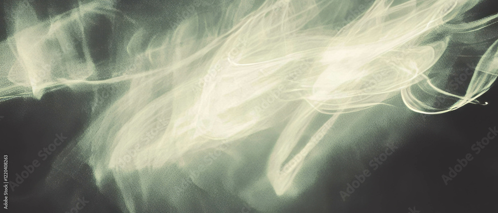Poster light streaks create abstract shapes in a mesmerizing dance of color and motion