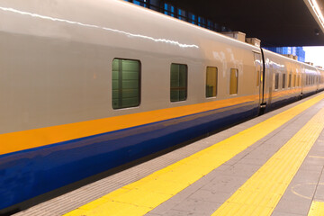 train on the station