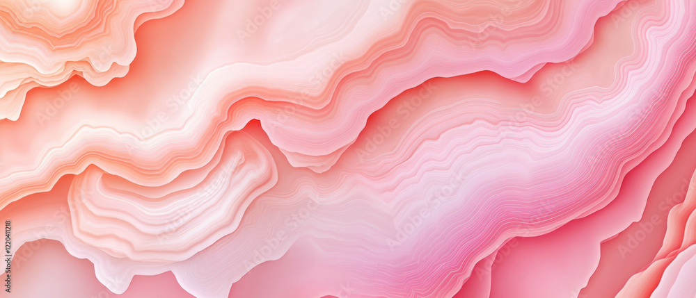 Poster elegant pale pink onyx abstract background with subtle design and empty center space