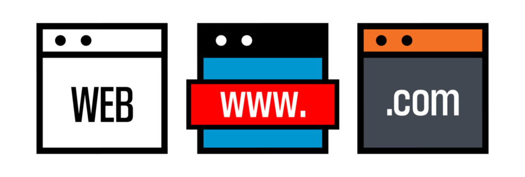 Minimalist icon set featuring bold web browser themes. Perfect for websites, apps, and presentations, these icons bring a modern touch to your designs while embodying the spirit of online connectivity