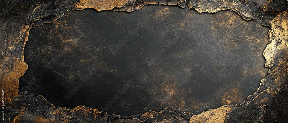 Poster textured onyx background featuring a central empty space for design and creativity